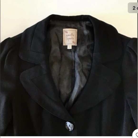 Nanette Lepore Blazer Three Button Closure - Picture 2 of 6